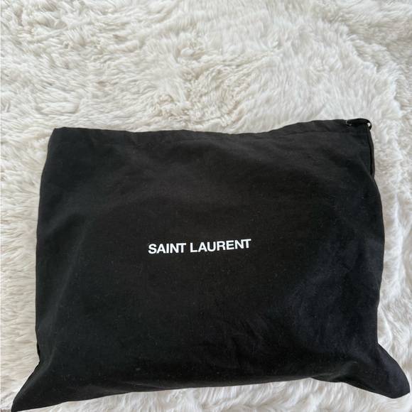 Saint Laurent Black Lou Camera Crossbody Bag - Picture 9 of 9